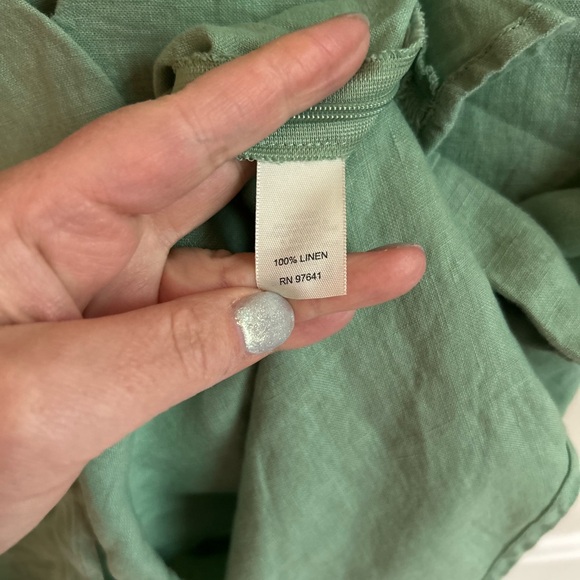 Vintage J Jill Linen Tank - size 18 - Picture 4 of 6